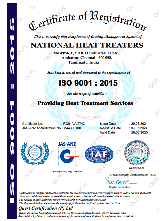 Process Certification